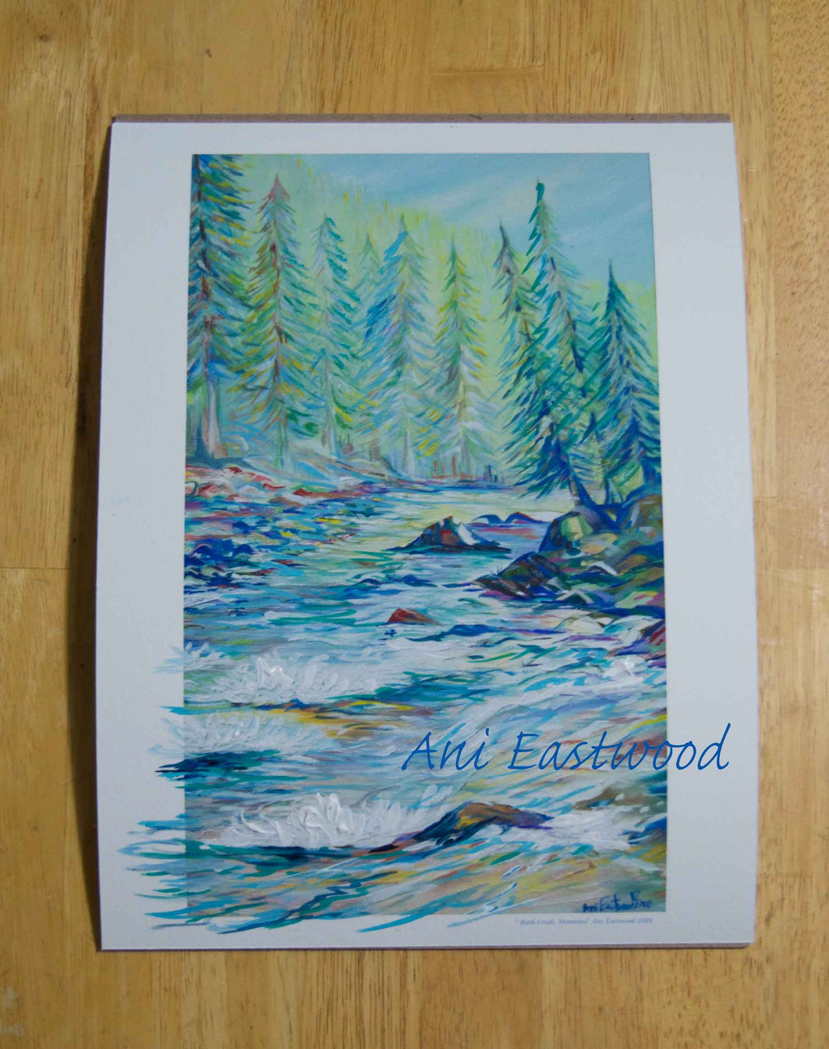 "Rock Creek, Montana" 2018 Ani Eastwood