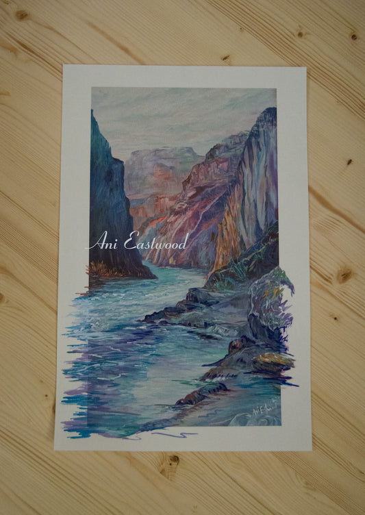 "Schist, Grand Canyon" 2019 Ani Eastwood
