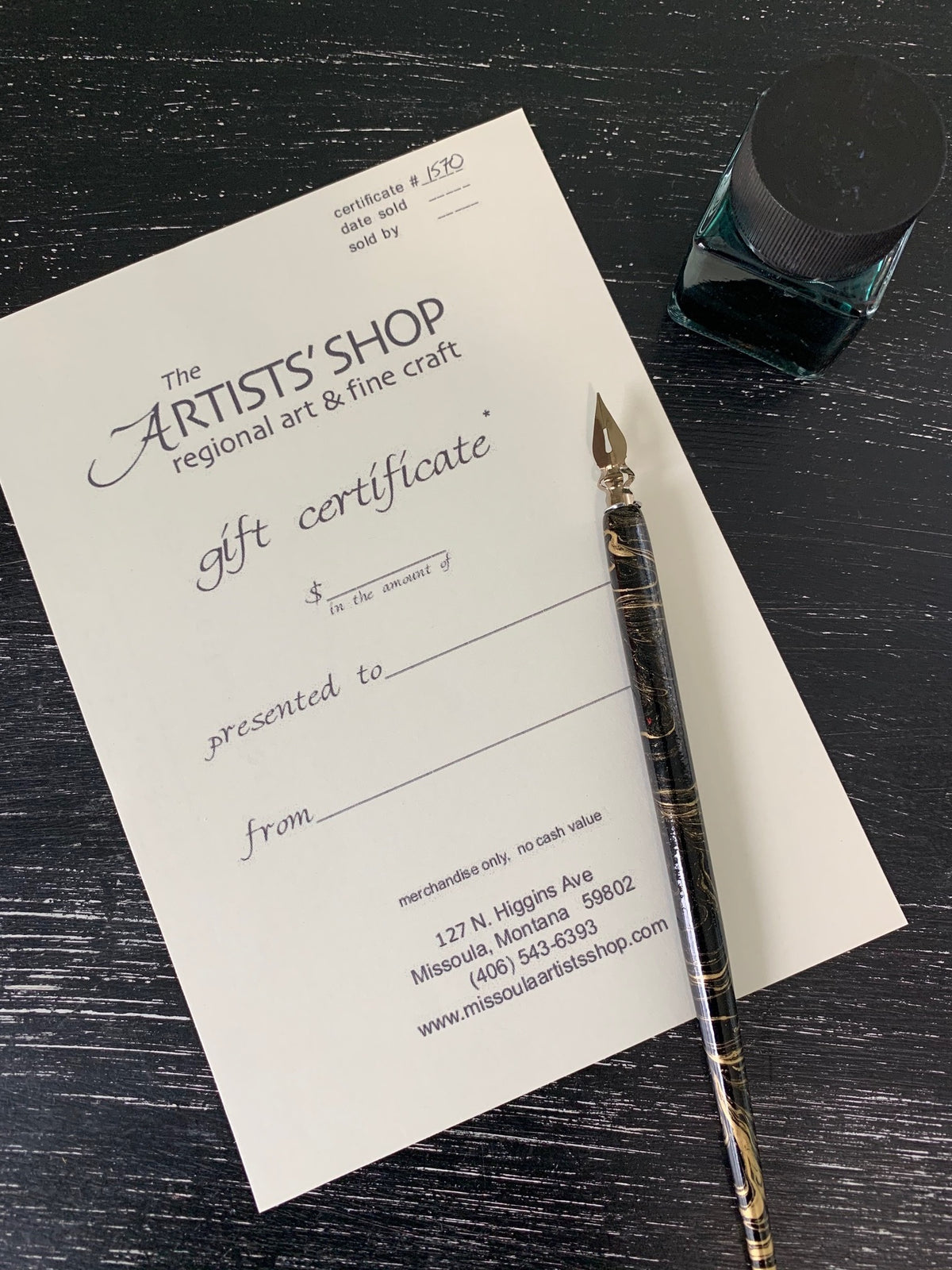 Gift Certificates
