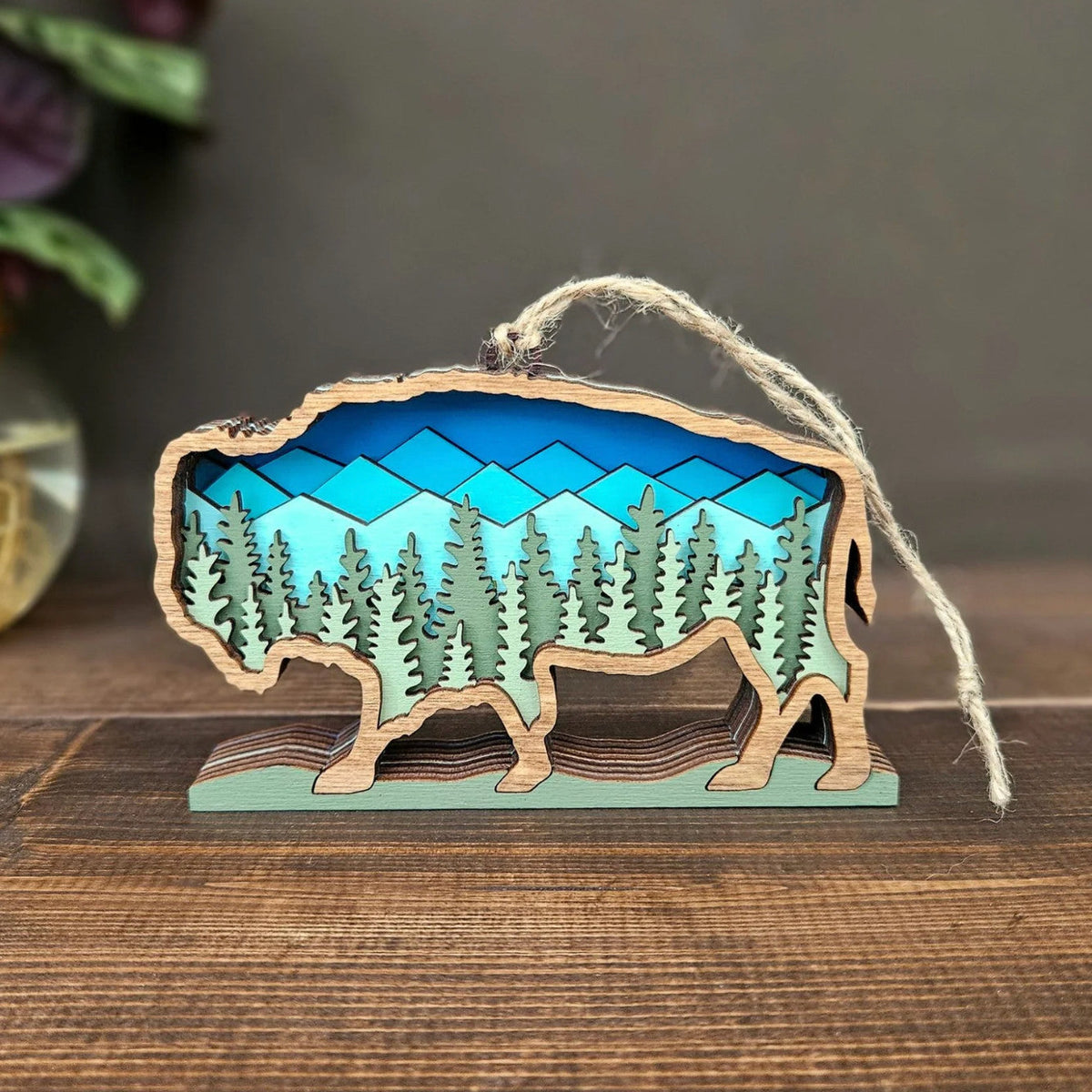Rising Joy Creations - 3D Layered Wood Sculptures