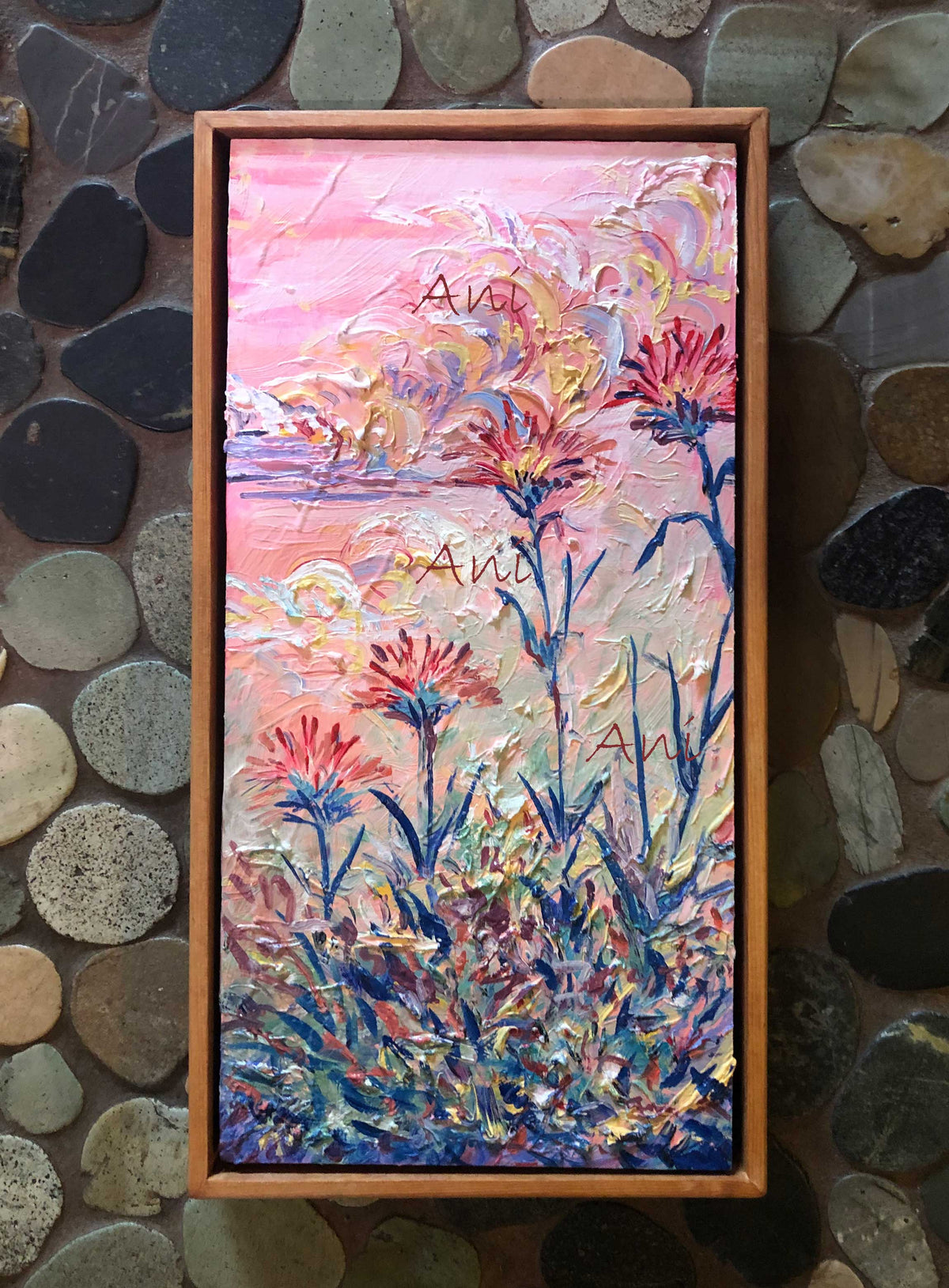 "Morning Flowers" Canvas Giclee