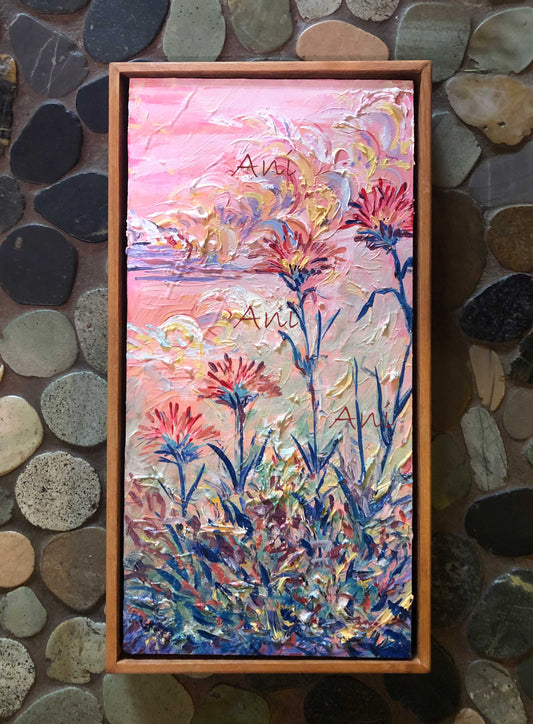 "Morning Flowers" Canvas Giclee