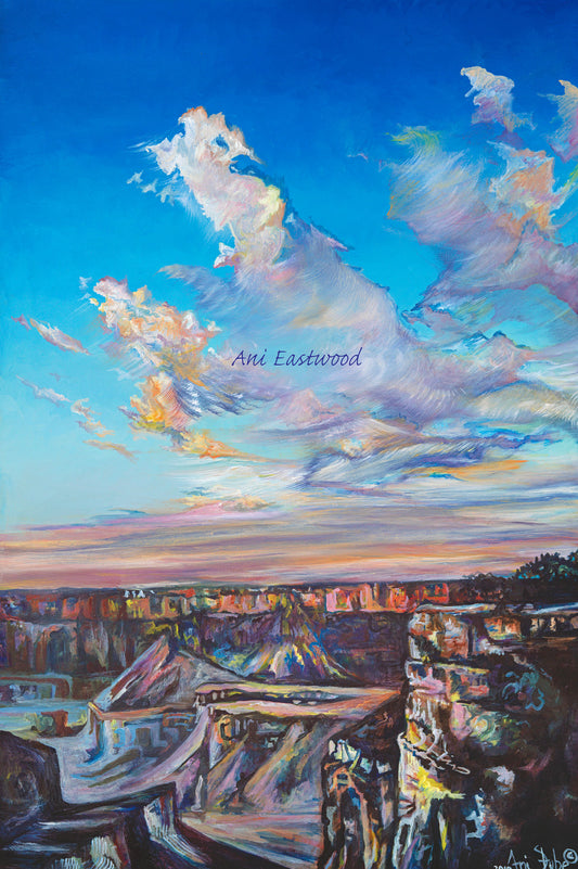 "Cape Royal Looking South, North Rim of the Grand Canyon" 2009 Ani Eastwood