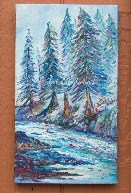 "River in Blue" 2020 Ani Eastwood