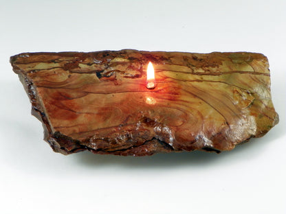 Single Wick Stone Candle 6