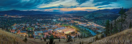 "Saturday Night Lights" panoramic