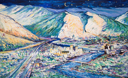"Starry Nights Missoula, Montana"  Ani Eastwood
