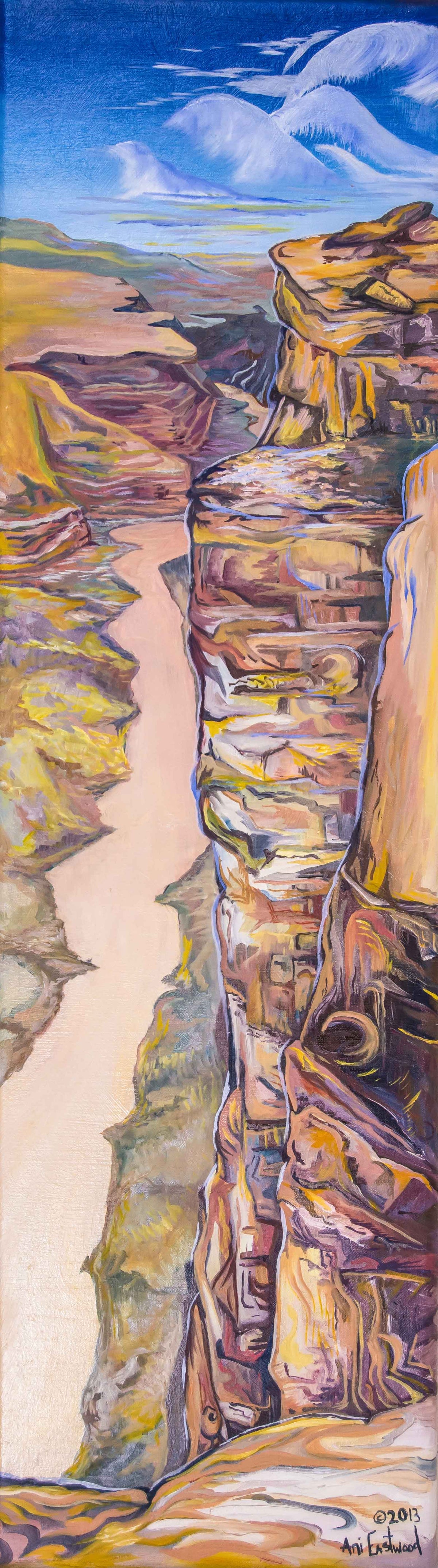 "Toroweap, Grand Canyon" 2009 Ani Eastwood original available