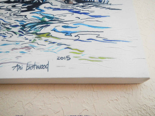 "On The Water" 2015  Ani Eastwood
