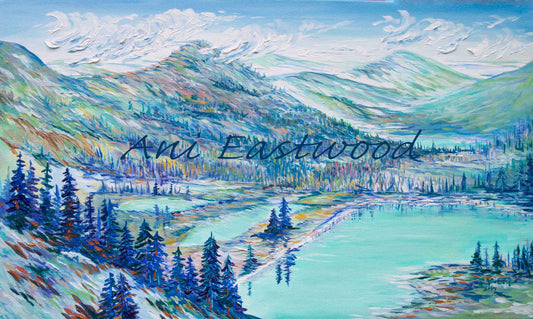 "Stuart Peak, Rattlesnake Wilderness"  2019  Ani Eastwood
