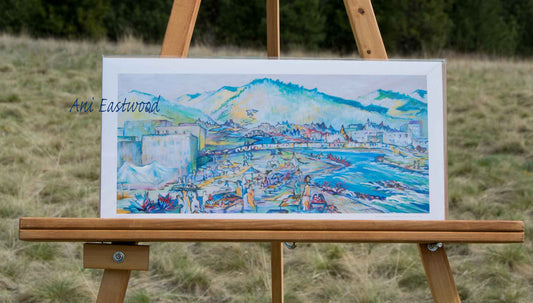 "Farmer's Market, Missoula Montana" 2019 Ani Eastwood