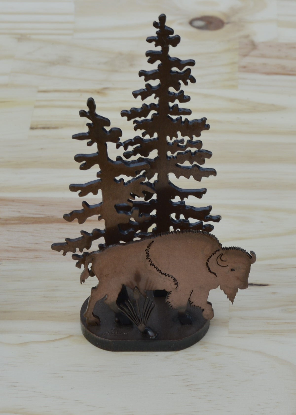 Animal and Tree Sculptures, Dave Larson Metal