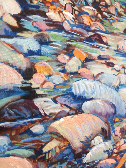 "Morning on the River" 5x7 Card (Singles or 3 Pack).  Ani Eastwood