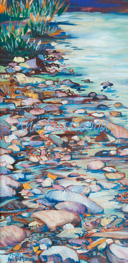 "River Cobble" 2019  Ani Eastwood
